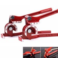 3 in 1 Manual Tubing Pipe Bender Aluminum Alloy Tube Bender Lever Hand Tools For 1/4 5/16 3/8 Fuel Brake Line Repair Tools