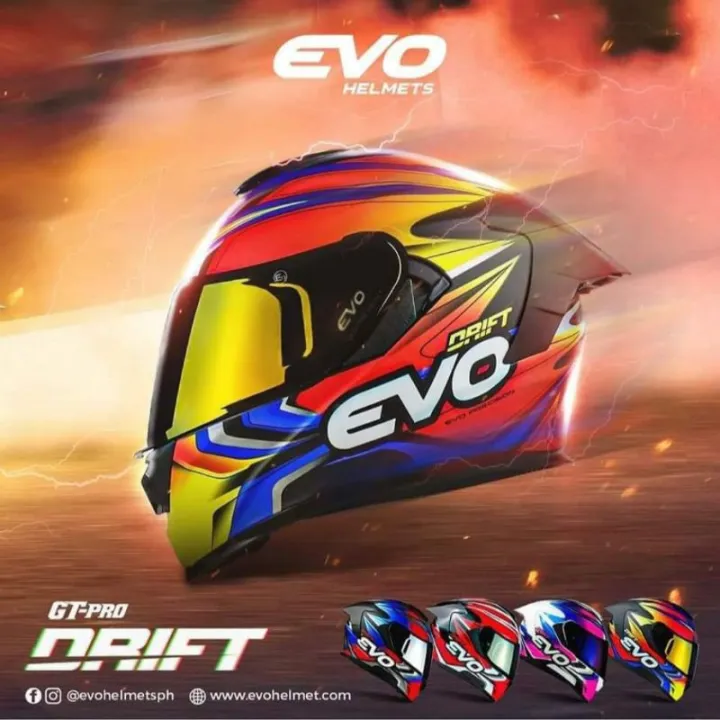 Hot spot in the Philippines Evo helmet GTPRO Wraith/ Riot ONHAND COD