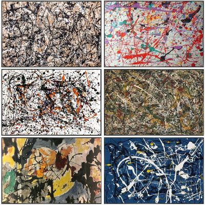 Jackson Pollock บทคัดย่อ Free Line ภาพจิตรกรรมฝาผนังภาพพิมพ์โปสเตอร์-ภาพความละเอียดสูงพิมพ์บนผ้าใบใช้สำหรับ Home Room Decor Wall Art