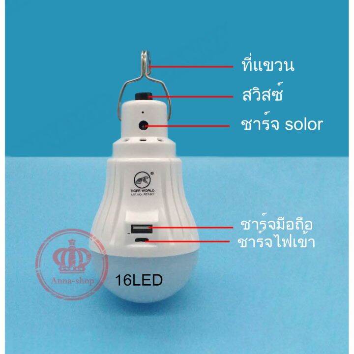 พร้อมส่ง-โปรโมชั่น-หลอดไฟพกพา-หลอดไฟ-หลอดไฟฉุกเฉิน-mobile-led-bulb-re-1601-ส่งทั่วประเทศ-ไฟฉาย-แรง-สูง-ไฟฉาย-คาด-หัว-ไฟฉาย-led-ไฟฉาย-แบบ-ชาร์จ-ได้