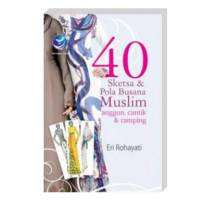 หนังสือสเก็ตช์ภาพ 40 แบบ แฟชั่นมุสลิม สวยหรู และบางเฉียบ