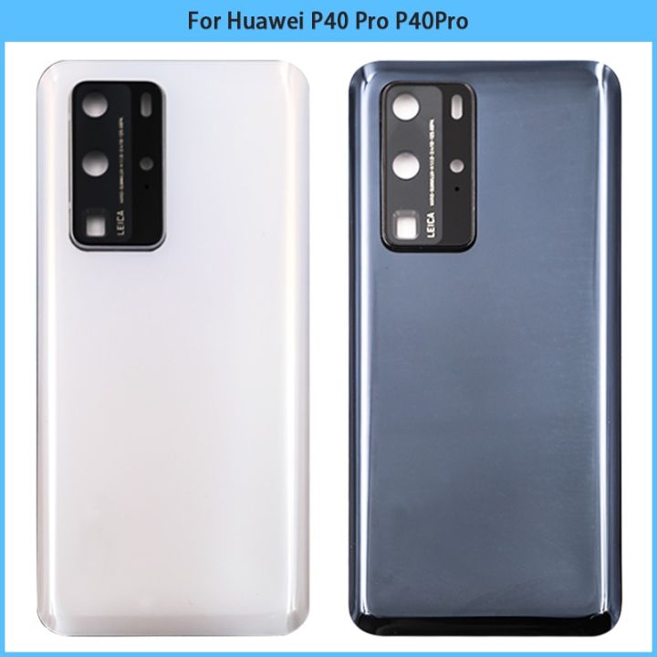 for-huawei-p40-p40pro-battery-back-cover-3d-glass-panel-rear-door-for-huawei-p40-pro-housing-case-camera-frame-lens-replace-replacement-parts