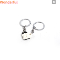 ?【Lowest price】Wonderful สร้อยคอรูปหัวใจอิฐน่ารัก2ชิ้นสำหรับเป็นของขวัญมิตรภาพสำหรับเด็กผู้หญิง