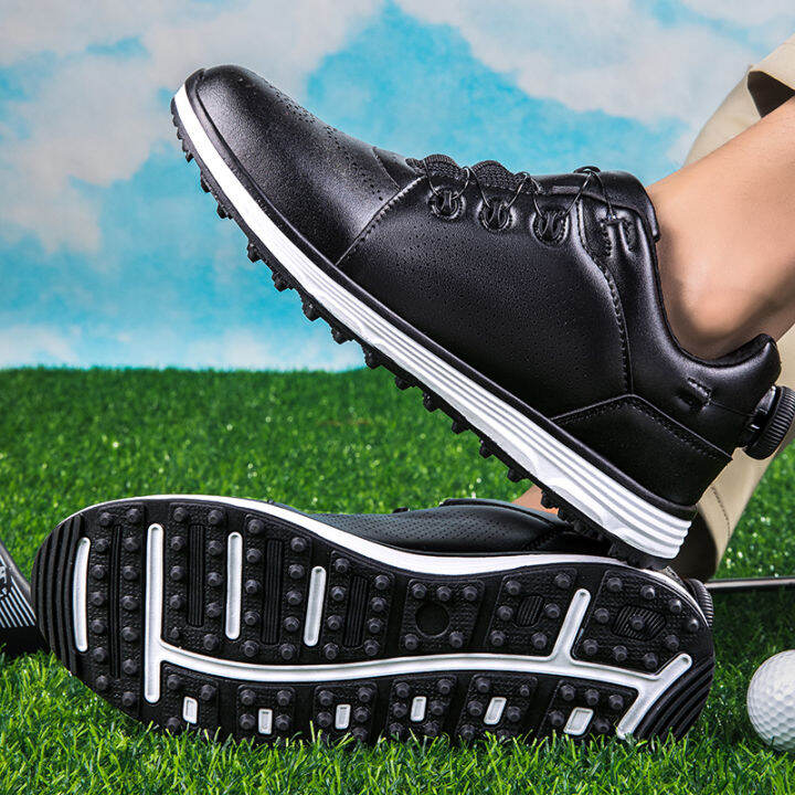 footjoy-ผู้ชายใหม่กันน้ำรองเท้ากอล์ฟ-spikes-รองเท้าผ้าใบกอล์ฟสุภาพสตรีกลางแจ้งพรีเมี่ยมรองเท้าผ้าใบกันลื่นรองเท้า-men