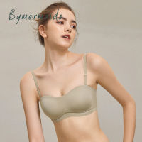 Bymermaids Sports Bra Without Bones Womens Tube Top Without Straps Invisible Seamless Underwear y Backless Female Bralette