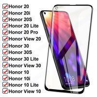 15D Anti Burst Tempered Glass For Huawei honor view 20 Pro 30 Lite 10i 20i 20S 30S Screen Protector Honor V10 V20 V30 Glass Film