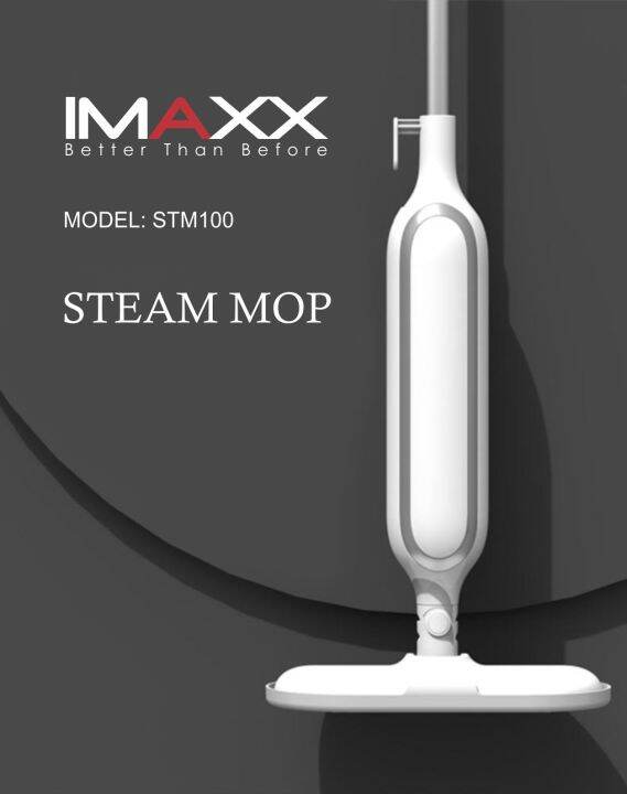 IMAXX Premium Quality Electric Steam Mop High Pressure Floor Mops Steam