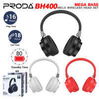 PRODA BH400 หูฟัง Bluetooth คุณภาพเสียงดี เบสหนัก หูฟังไร้สาย สินค้าของแท้ 100% Big salesale