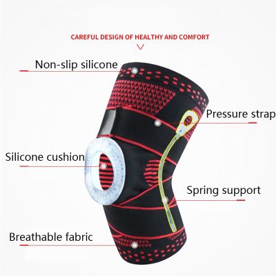 Sports knee pads 3D bandage compression leggings squat pala protection