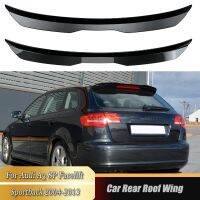 For Audi A3 Sportback 8P Facelift 2004-2013 Rear Roof Spoiler Wing Gloss Black Car Rear Tail Wing Decoration Universal Tuning