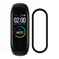 SONGFUL ฟิล์มสำหรับ Xiaomi Miband 4/5เคสโทรศัพท์แบบกระจกนุ่มสำหรับคลุมทั้งหมดหน้าจอเคสป้องกันอัจฉริยะ