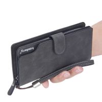 New Men Clutch Bag Large Capacity Men Wallets Cell Phone Pocket Passcard Pocket High Quality Multifunction Wallet For Men