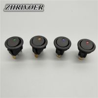 hot！【DT】 20A 12V 220V Rocker Dot Car Boat Round ON/OFF SPST