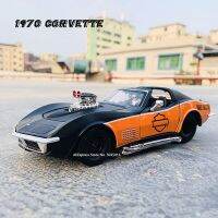 New Maisto 1:241970 Corvette Collector Car Alloy Sports Car Model Die-Cast Super Racer Kids Gift