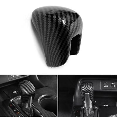 Carbon Fiber ABS Gear Shift Knob Cover Trim Fit for 11Th 2022 -2023 for Accord 2018-2022