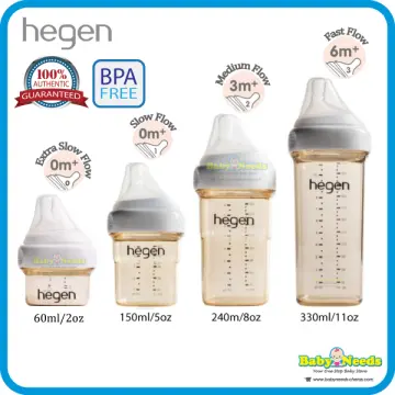 Hegen PCTO™ 330ml/11oz Feeding Bottle PPSU, 2-Pack