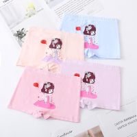 4Pcs/Lot Girls Underwear Childrens Cotton Boxers Kids Shorts Panites Baby Girl Clothes for 2-10 Years