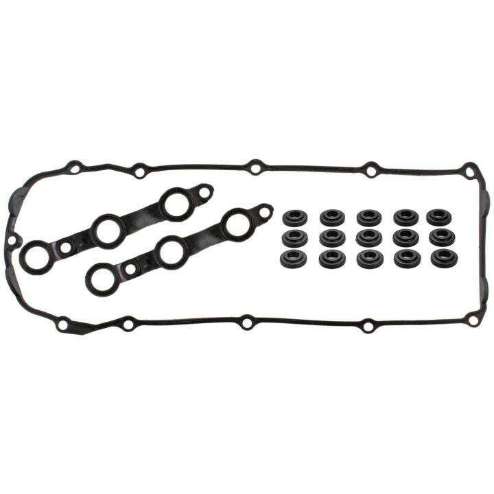 【YY】Cylinder head screw gasket, valve cover gasket kit For BMW E46 E39 E38 X5 M52 Engine