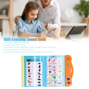 Electronic ABC Sound Book Learning Sound Book Vegetables Pen 20 Pages for