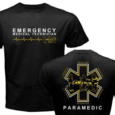 2023New New Proud Paramedic Emt Emergency Medical Technician Medic Rescue Graphic Cotton Fitness MenS T-Shirt Holiday Gift