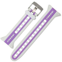 CRESSI DIVE COMPUTER STRAP FOR NEON WHITE LILAC