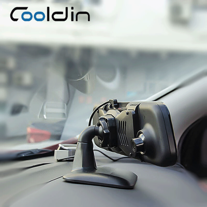 mounting dash cam on dashboard
