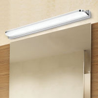 【CW】 LED โคมไฟในห้องน้ำ Over ไฟหน้ากระจกสแตนเลสสตีลทันสมัย Sconce โคมไฟ Daylight Bath แต่งหน้าไฟโต๊ะเครื่องแป้ง hot 1 1 1 1 1