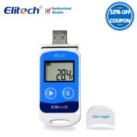 Digital Usb Temperature Data Logger ความแม่นยำสูงสำหรับ Temp C/f Recorder เซ็นเซอร์ภายในสำหรับคลังสินค้า