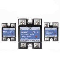 【CC】┅  SSR MGR-1 D4810 D4825 D4840 Phase Sink 3-32VDC To 220VDC 600V 10A 25A 40A State Relay