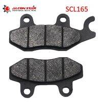 Alconstar-1 Pair Motorcycle Front amp;Rear Brake Pads for Yamaha YFZ450 YXR66 YFM700 for Kawasaki KLF300 KLF400 KVF650 for CF MOTO