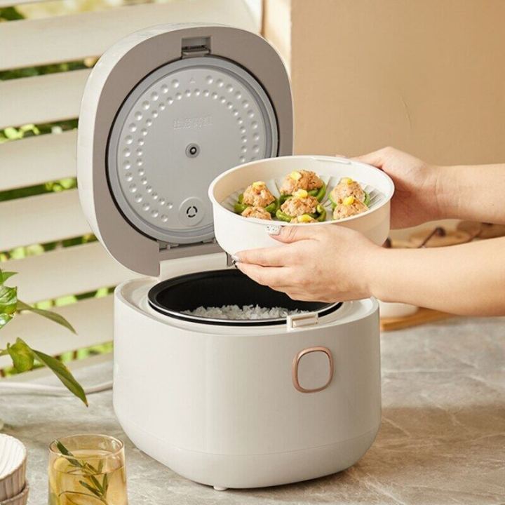 Bear Household Multi-Function 4L Rice Cooker Beige Color