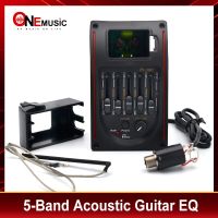 PS-500 5-Band Acoustic Guitar EQ Preamp Equalizer Pickup Guitar Bass Accessories