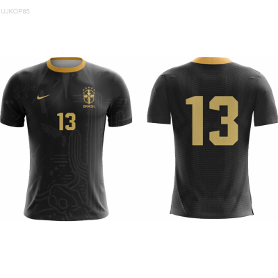 2023 New Black shirt BRAZIL COPA (free custom name&amp;) Unisex T-shirt 【Free custom name】