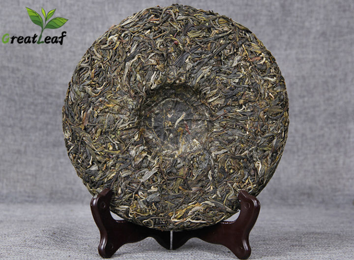 yunnan-เค้กชา-puer-357g-puer-ดิบชาจีนต้นไม้โบราณ-udo