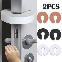 ☂♠ 2PCS Safety Door Stopper EVA Anti-pinch Door Block for Newborn Furniture Protection Card Door Stopper Security Foam Door Stopper