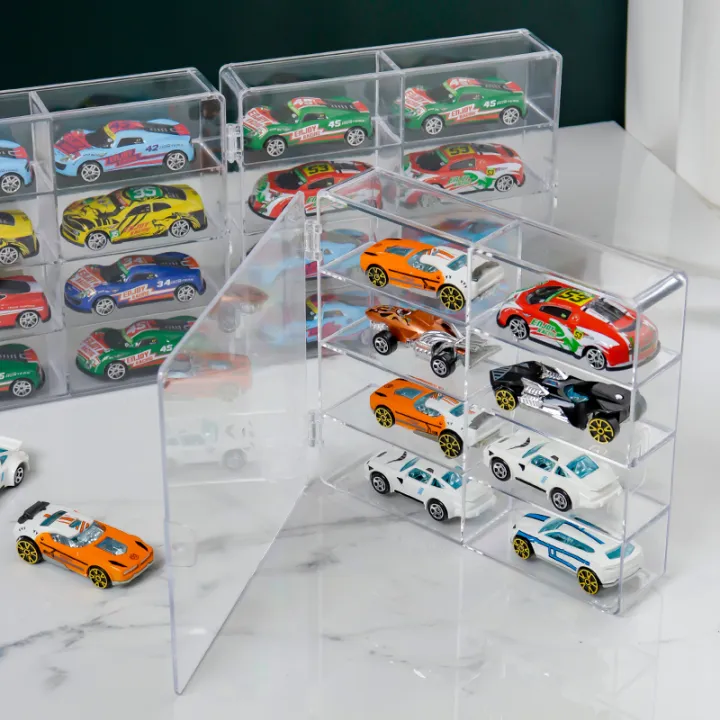 model Toy car display rack transparent model storage rack domeca