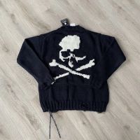 Frederic HAYT spot MMJ style skull thick sweater destroys High Street loose dark knitted pullover for men and women fashionable autumn and winter