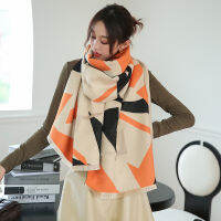 2021 Popular Two-Sided Bandanna Female Print Dustproof Beach Towel Autumn 190X65CM Tassels Scarves Winter Cashmere Thick Shawls