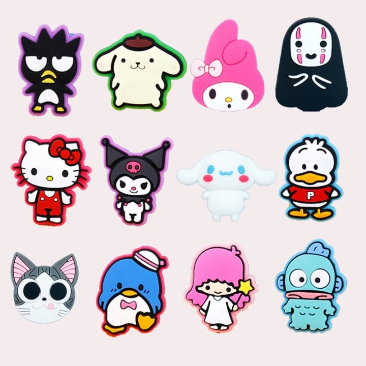 sanrio-crocks-jibitz-หมุดติดรองเท้า-ลายการ์ตูน-hello-เพนกวิน-ซานริโอ้-เครื่องประดับ-สําหรับผู้หญิง