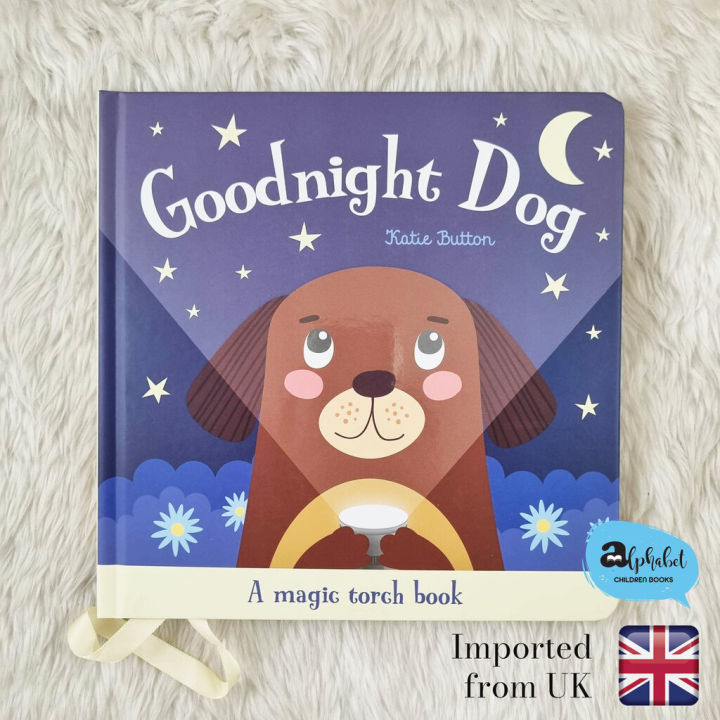 หนังสือ-เด็ก-goodnight-bear-lion-cat-frog-dog-torchlight-books-flashlight-board-book-หนังสือไฟฉาย-ของแท้-พร้อมส่ง