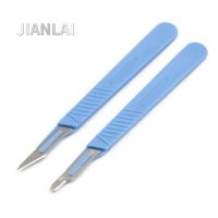 【YF】 New   15 Disposable Sterile Scalpel Radiation Sterilization Plastic Handle Surgical