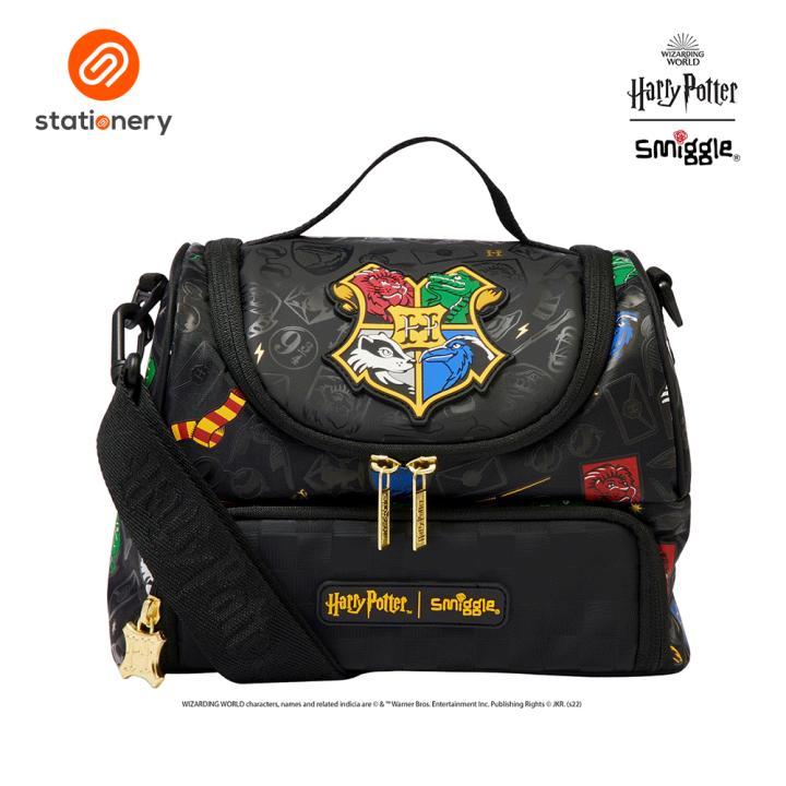 Smiggle Harry Potter Double Decker Lunchbox with Strap Lazada PH