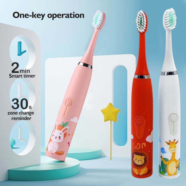 childrens-electric-ultrasonic-toothbrush-soft-bristled-cartoon-4-mode-ipx6-waterproof-teeth-prevention-decay-cleaner-usb-charge