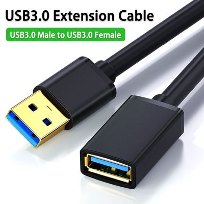 SAMIYOE Kabel Ekstensi USB3.0 untuk TV Pintar PS4 Xbox One SSD USB Ke USB Kabel Data Kabel Extender USB 3.0 2.0 Kabel Transfer Cepat