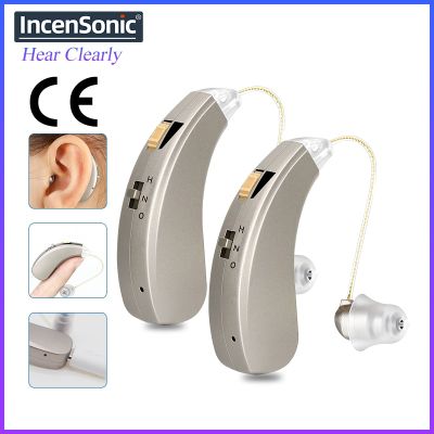 ZZOOI Rechargeable Hearing Aids AAB52SP Audifonos Mini Sound Amplifiers Wireless Ear for Elderly Moderate Loss