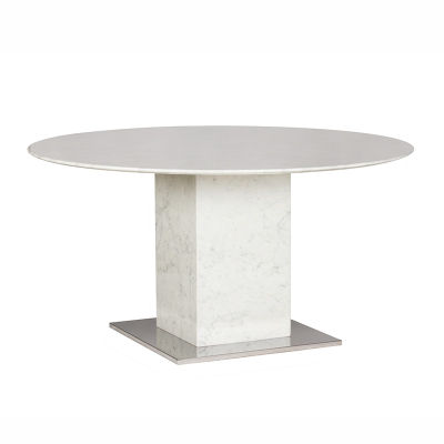 modernform โต๊ะอาหาร รุ่น SMART/A สี BIANCO CARRARA