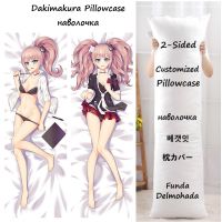 ปลอกหมอนโอตาคุเกมอนิเมะ Danganronpa: ทริกเกอร์ Happy Havoc Dakimakura Enoshima Junko คอสเพลย์ปลอกหมอนโอตาคุ