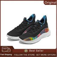 Original【HOT】Curry 8 High quality Low Cut Mens Sneakers Real combat Basketball