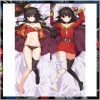 หมอนอิง Megumin Dakimakura ปลอกหมอน Kono Subarash Sekai Ni Shukufuku Wo อะนิเมะปลอกหมอนตกแต่ง