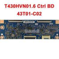 1 ชิ้น TCON บอร์ด T430HVN01.6 Ctrl BD 43T01-C02 เข้ากันได้กับ 43T01-C04 TV T-CON Logic Board